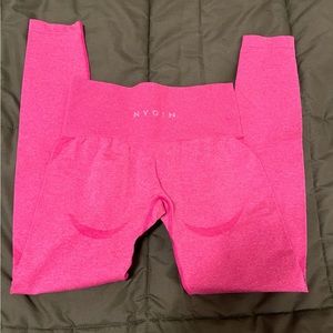 NVGTN hot pink contour seamless leggings